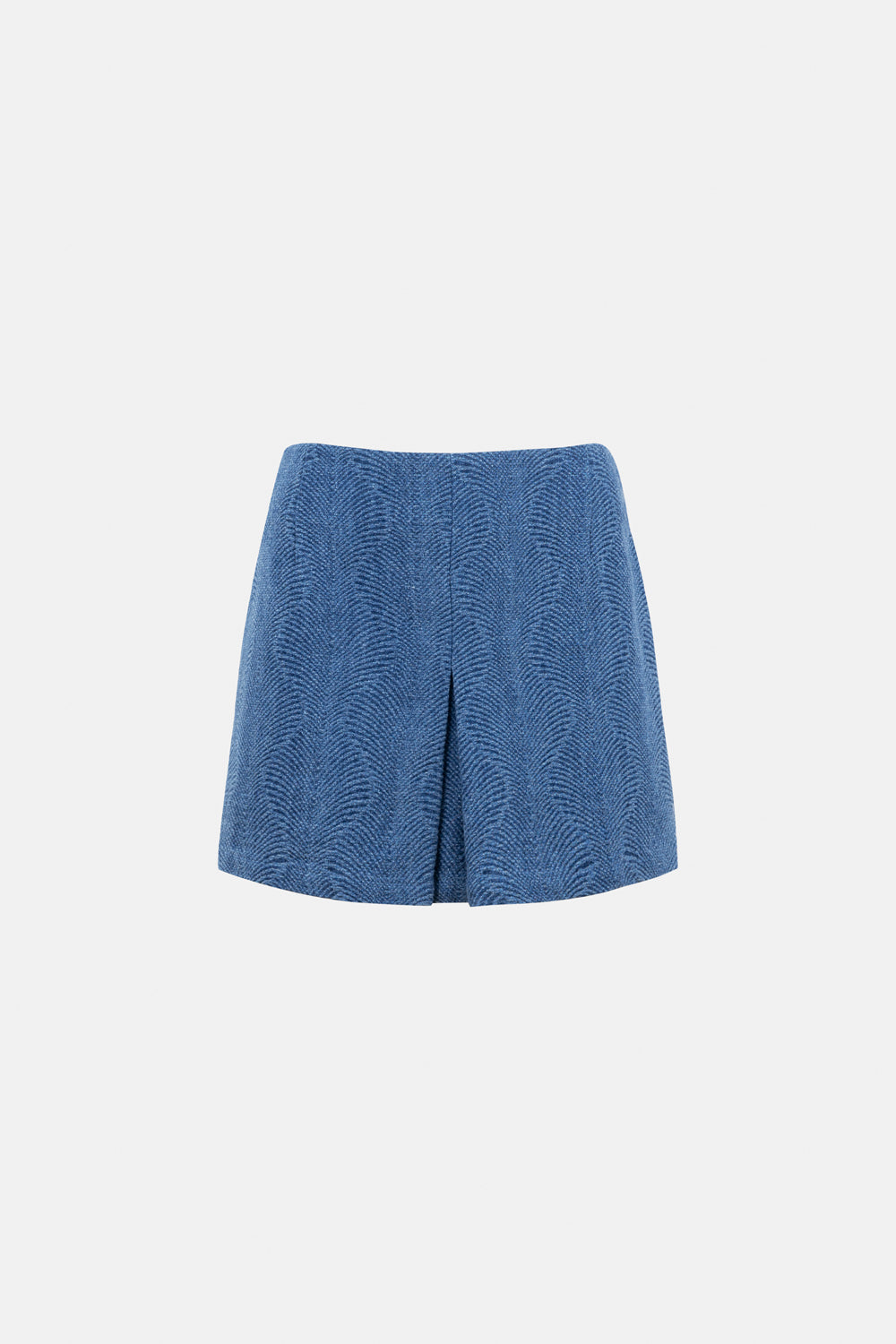 JUPE EN JACQUARD DENIM PIERRE