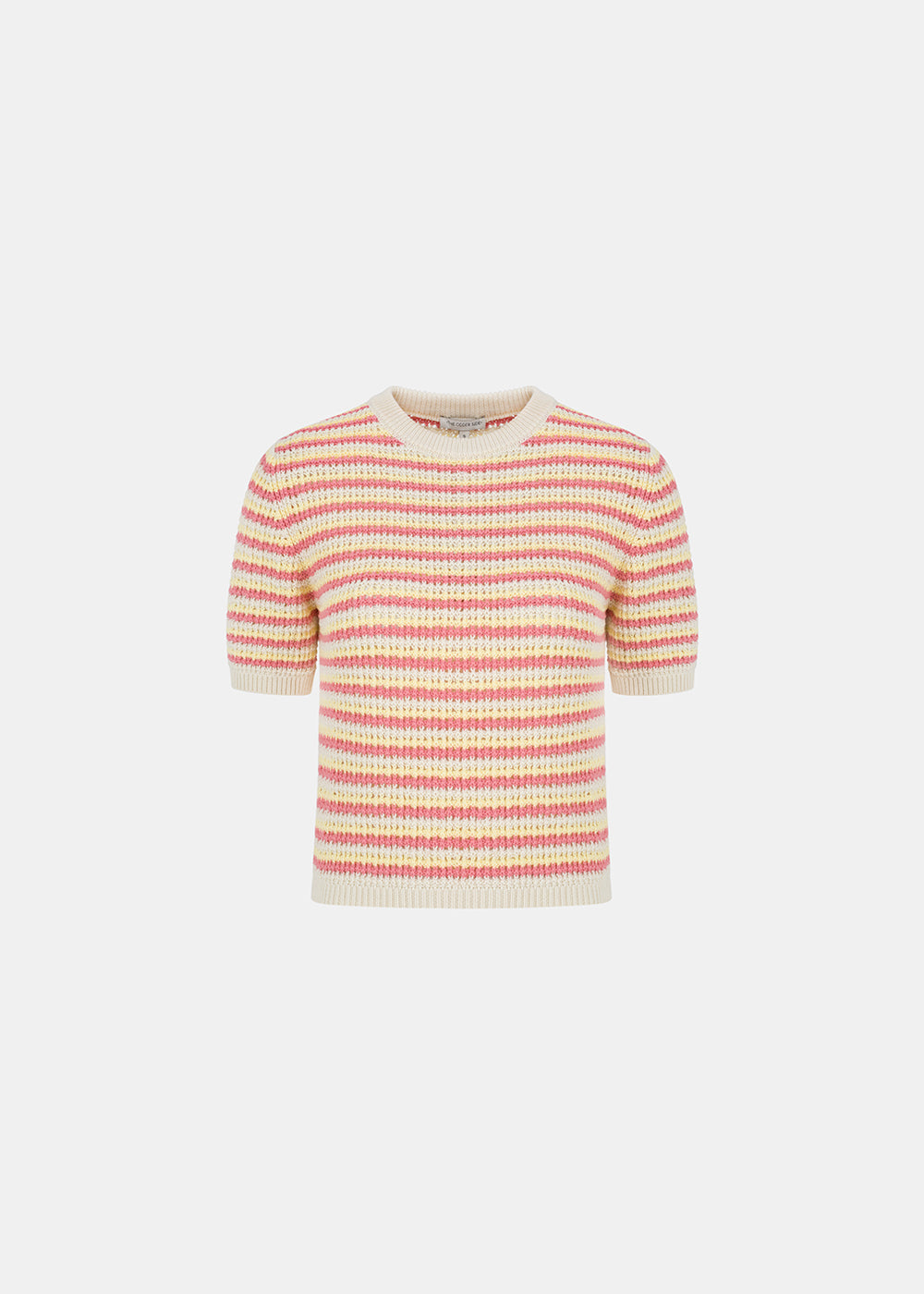 BAIE TOP STRIPES PINK & YELLOW