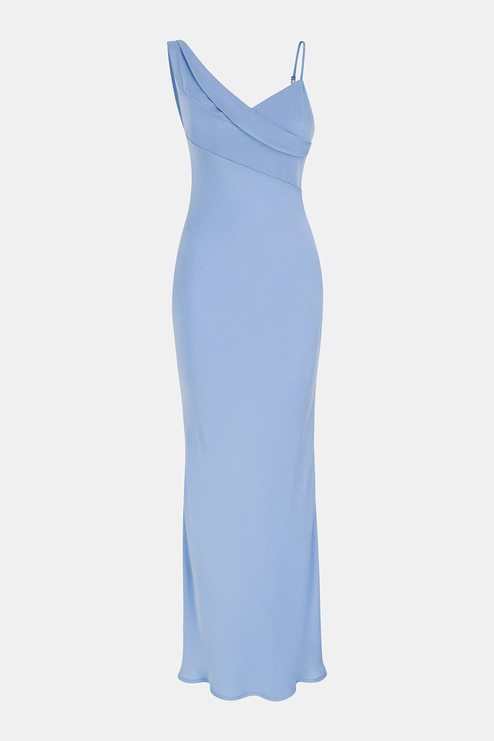 SUKIENKA MAXI LUSTRE NIEBIESKA