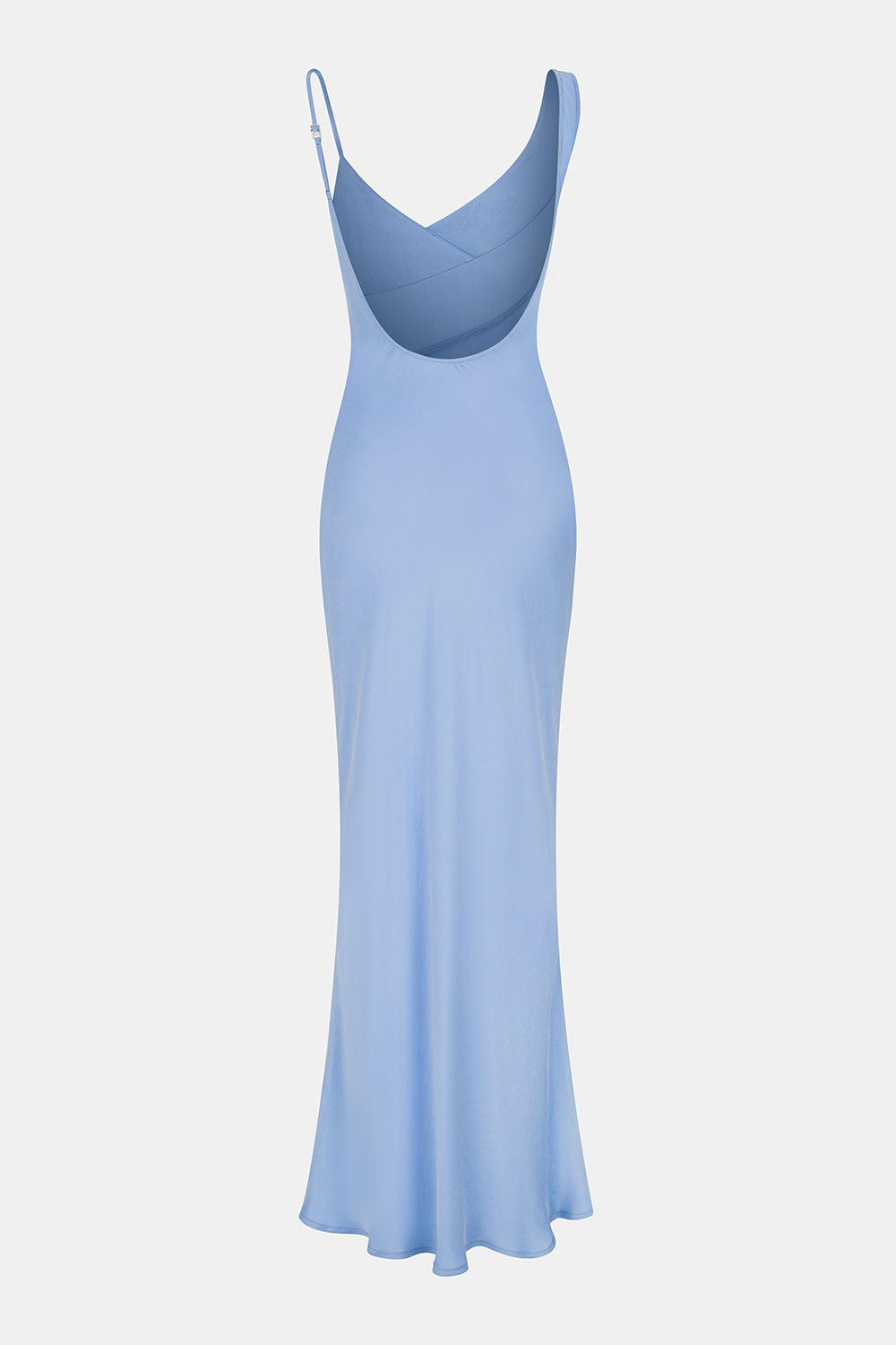 SUKIENKA MAXI LUSTRE NIEBIESKA