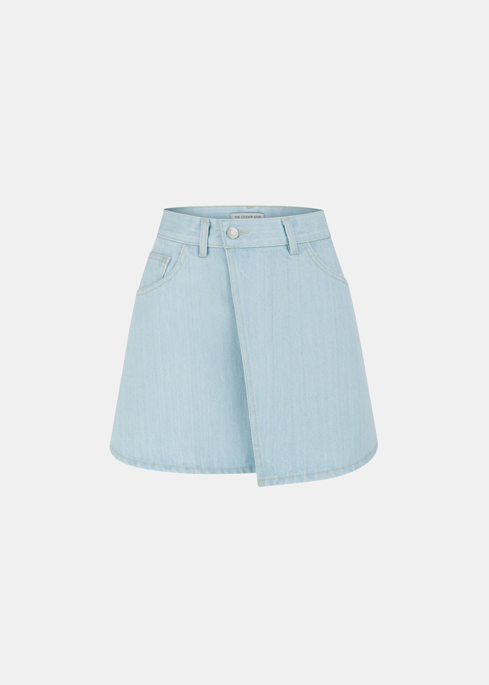 ALLEY DENIM SKIRT BLUE