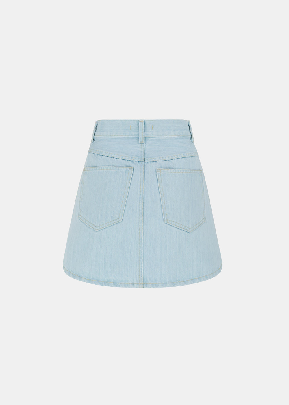 ALLEY DENIM SKIRT BLUE