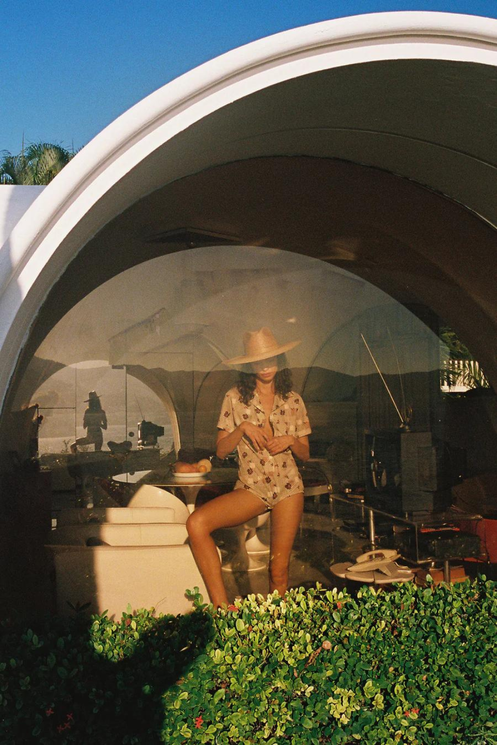 LACK OF COLOR PALMA WIDE FEDORA HAT